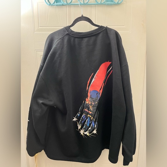 Black Panther Marvel By Johnny Blazer Sweater - Picture 2 of 10